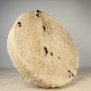 Tambor de cabra con pelo 37,5 cm