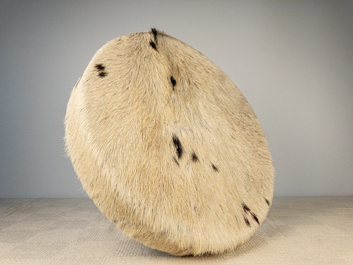 Tambor de cabra con pelo 37,5 cm